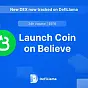 name to turn it into a coin. Pow $LAUNCH