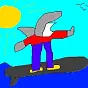 anthropomorphized shark $shark