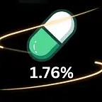 Join The 1.67% $1.76%